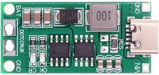 Placa de carregamento de bateria de lítio 2S com sobrecarga, 1A
