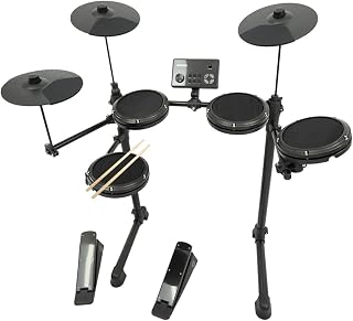 Bateria Eletrônica SONN SN-200F 7 Pads 165 Timbres USB MIDI Função Metrônomo Sensibilidade