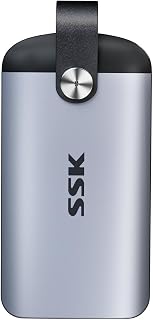 SSK Disco rígido SSD externo de 1 TB até 2000 MB/s Unidade externa de SSK Disco rígido SSD externo de 1 TB até 2000 MB/s Unidade externa de