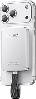 ORICO SSD externo magnético de 256 GB, liga de alumínio, até 460 MB/s