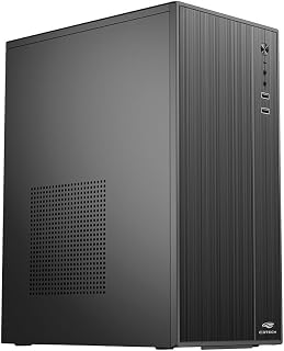 Gabinete Micro-ATX C3Tech MT-38 Preto com Fonte 200W USB 2.0 Áudio HD