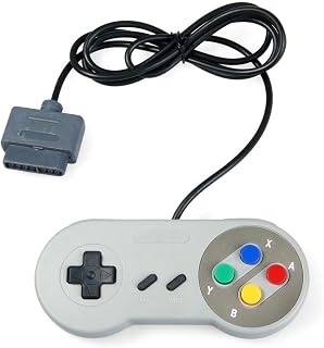 Controle Para Super Nintendo Joystick Snes - Botão Colorido