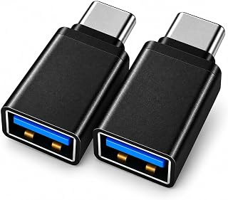 Kit 2 Adaptadores USB para Tipo C USB 3.0 OTG Pendrive Teclado Notebook