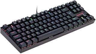 Teclado Mecânico Gamer Redragon Kumara RGB Switch Outemu Brown ABNT2 - K552RGB-1 (BROWN)