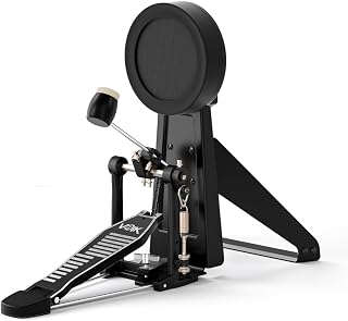 Pad De Bumbo Bateria Eletrônica Em Mesh 6" Com Pedal Voik