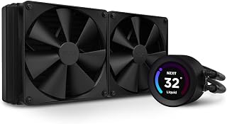 Water Cooler NZXT Kraken Elite 280-280mm c/Display e Radiator Fans Preto