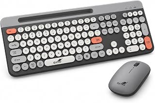 Kit Teclado e Mouse Sem Fio Bluetooth 5.0 + 2.4G EL-2206