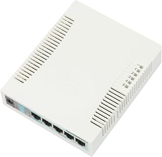Roteador Mikrotik 5 Portas Gigabit Routerboard RB260GS Mikrotik