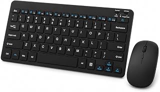 Combo Teclado e Mouse Sem Fio Bluetooth, Recarregável via USB-C, Design Compacto e Portátil, Compatível com iPad, Tablet Android, Macbook e Notebook Windows - Kit Preto Combo Teclado e Mouse Sem Fio Bluetooth, Recarregável via USB-C, Design Compacto e Portátil, Compatível com iPad, Tablet Android, Macbook e Notebook Windows - Kit Preto