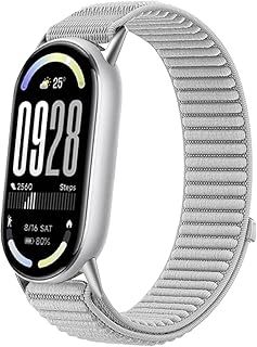 Pulseira de Nylon Compatível com Xiaomi Mi Band 11 10 9 8