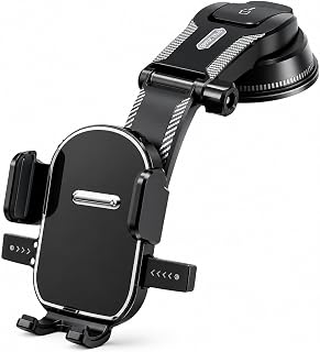 Suporte Celular Veicular Universal Ventosa Painel 360° Braço Articulado