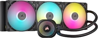 Water Cooler Corsair Icue Link Titan 420 Rx, Rgb, 420mm, Intel-amd, Pwm, Preto, Cw-9061019-ww