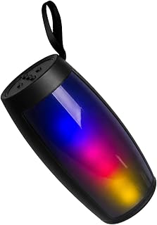 Caixa de Som Bluetooth 5.3 TWS RGB com Rádio FM