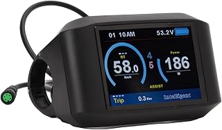 Tela LCD de Bicicleta Elétrica 750C Uart 24V-48V