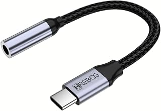 Adaptador Áudio USB-C para P3 3.5mm Premium Hi-Fi Estéreo | Conversor USB para Fones de Ouvido Headsets e Microfones Adaptador Áudio USB-C para P3 3.5mm Premium Hi-Fi Estéreo | Conversor USB para Fones de Ouvido Headsets e Microfones