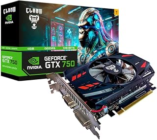 Placa de Vídeo Clanm NVIDIA GeForce GTX 750 Ti 4GB GDDR5 128 Bits