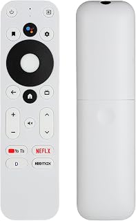 Controle remoto de voz compatível com controle remoto ONN com botão YouTube Netflix, compatível com ONN Android FHD 4K UHD Streaming Stick TV Box 100024646 100026240