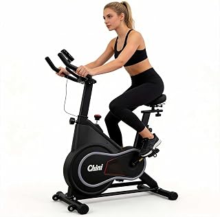 Bicicleta Ergométrica Spinning Bike para Casa Silenciosa 120kg