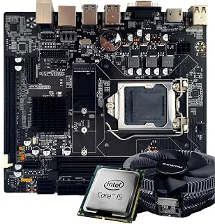Kit Upgrade PC: Placa Mãe B75 LGA 1155 M.2 + Processador + Cooler
