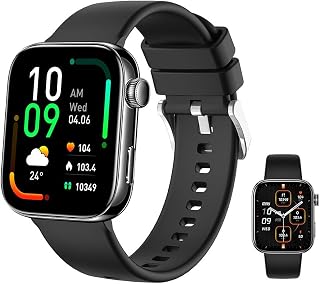 Relógio Smartwatch AMOLED 1,85" Bluetooth Saúde Esportivo Android iOS
