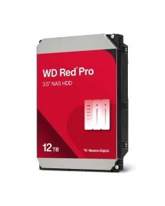 HD Western Digital RED Pro, 12TB, NAS, SATA6, 7200RPM, 256MB, 3.5'', WD122KFBX