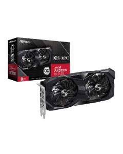 Placa de Vídeo ASRock AMD Radeon RX 7600 Challenger OC 8GB GDDR6 128 Bits - 90-GA41ZZ-00UANF
