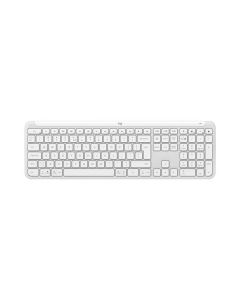 Teclado Logitech Signature Slim K950, Sem Fio, Branco