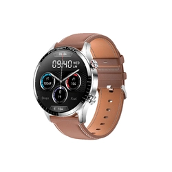 Smartwatch Level LVW-50CP Tela Amoled de 1.3" Compatível com iOS e Android Prata / Couro - 14218