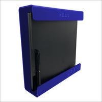 Suporte Parede Console Playstation 3 Slim - Ps3 Slim - Material Acrílico Azul