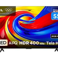 Smart TV 55" TCL 4K UHD QLED 55P7L Google TV 2026