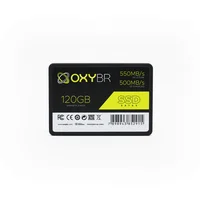SSD 120GB Oxybr, Sata 3, Leitura 550Mb/s E Gravação 450Mb/s SSD 120GB Oxybr, Sata 3, Leitura 550Mb/s E Gravação 450Mb/s