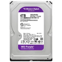 Hd WD 4TB Wd Purple 3.5" Sata 3 5400rpm - Wd44purz (garantia Br)