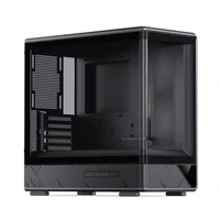 Gabinete Gamer Aquário Jonsbo D200 Preto Com Display Digital M-atx Usb-c