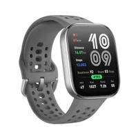 Smartwatch Amazfit Bip 6 Gps Tela AmoLED 1.97 Ia Preto