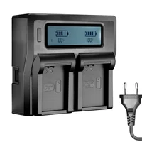 Carregador Duplo Rápido Para Bateria Canon Lp-e17 Com USB - Bivolt