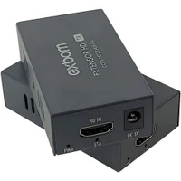 Adaptador Extensor HDMI X Rj45, Cat5e/cat6, Transmissão Até 60m Via Cabo De Rede, Exbom - Ccex-hd2rj45l60