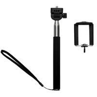 Bastão Selfie Extensor 90cm Para Smartphone E Câmera De Ação Com Suporte