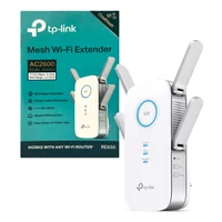 Repetidor Wireless Dual Band Ac2600 Extensor Sinal 1733mbps Re650 Tp Link