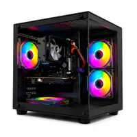 Computador Cpu Gamer i7 3ª 16gb Ram Ssd 480gb Rx 580 8gb Gabinete Aquario Preto