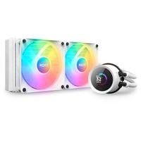 Water Cooler NZXT Kraken 240 RGB, 240mm, AMD/Intel, Branco - RL-KR240-W1 Water Cooler NZXT Kraken 240 RGB, 240mm, AMD/Intel, Branco - RL-KR240-W1