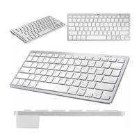 Teclado Bluetooth Para Tablet Pad 5 11 Branco Teclado Bluetooth Para Tablet Pad 5 11 Branco