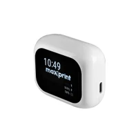 Fone Bluetooth Tws Fbt3002 Branco, Com Anc E Display Touch, 65000009