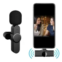 Microfone Lapela Lavalier Preto Para Android Type C Microfone Lapela Lavalier Preto Para Android Type C