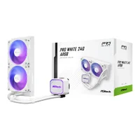 Water Cooler Asrock Pro White 240 ARGB Amd/intel - 90-apra24-waaga6