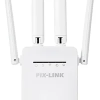 Amplificador De Sinal Wifi Repetidor De 4 Antenas 2,4 Ghz