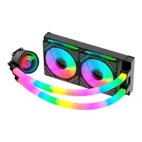 Water Cooler Gamer K-mex Wac9 Bifrost Infinite 240mm Preto ARGB Wac9f123apdab0x U Unica Unica Water Cooler Gamer K-mex Wac9 Bifrost Infinite 240mm Preto ARGB Wac9f123apdab0x U Unica Unica
