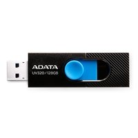Pen Drive 128GB ADATA UR350, USB 3.2, Metálico, Preto - UR350-128G-RSR/BK