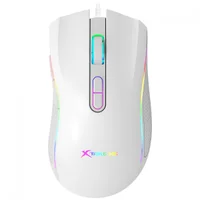 Mouse Gamer Xtrike Me Gm-314, RGB, 7200 Dpi, 7 Botões, Branco