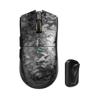 Mouse Gamer Attack Shark X11 Ultra 8k Fibra De Carbono 42.000 Dpi Paw3950 Max, Cinza