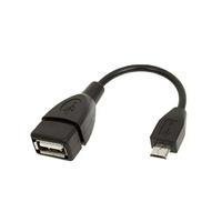 Cabo Adaptador V8 Micro USB Para USB (fêmea) Otg Lelong